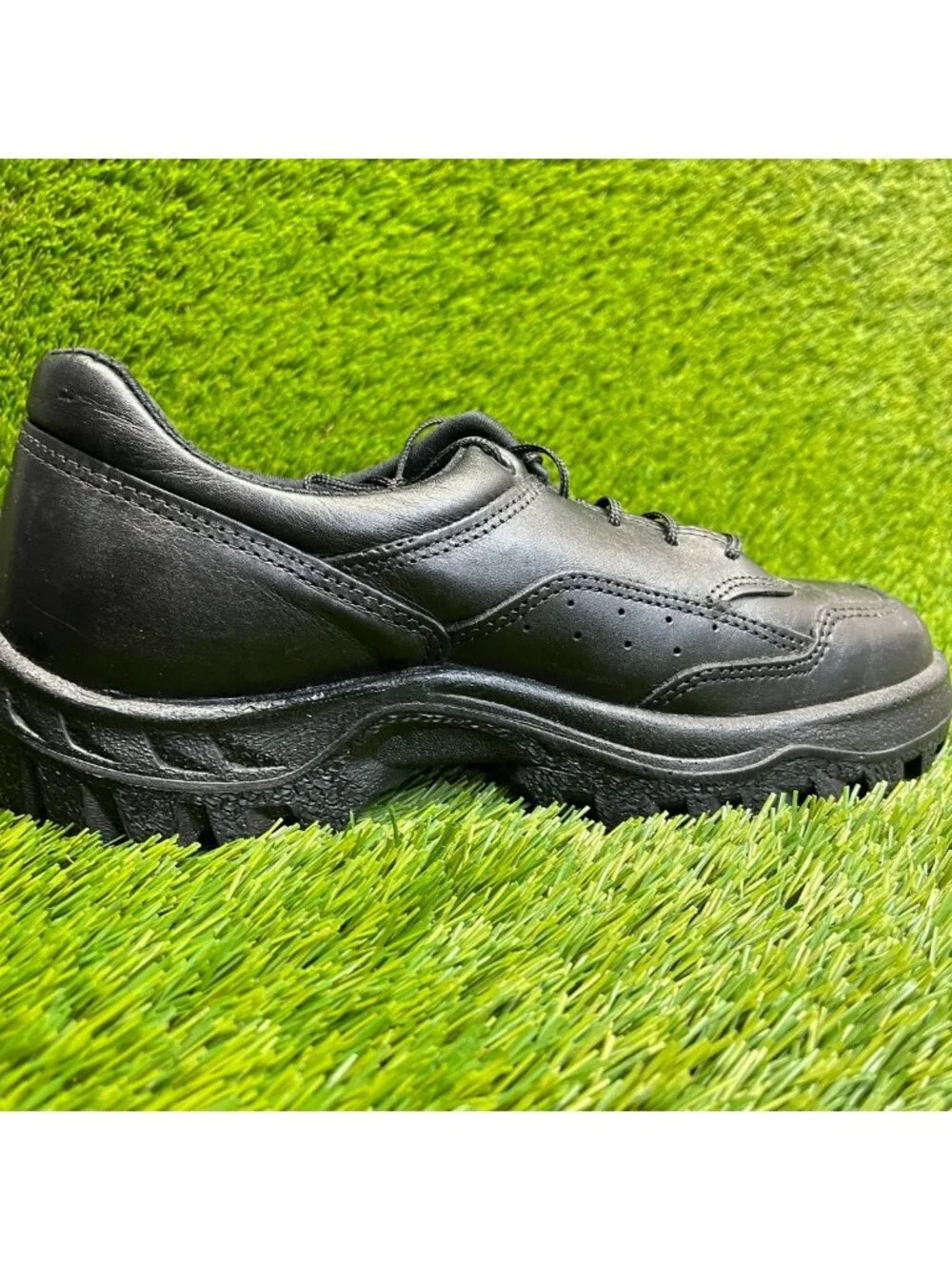Rocky Postal TMC 5101 Mens Size 9 Black Leather Slip Resistant Oxford Shoes